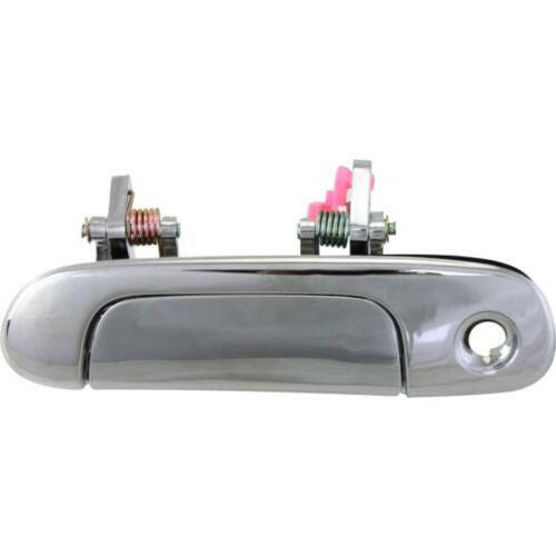 1999-2003 Mazda Protege Front Door Handle LH, All Chrome, w/Keyhole.