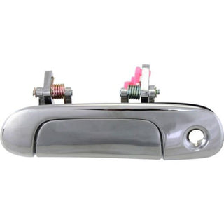 1999-2003 Mazda Protege Front Door Handle LH, All Chrome, w/Keyhole - Classic 2 Current Fabrication