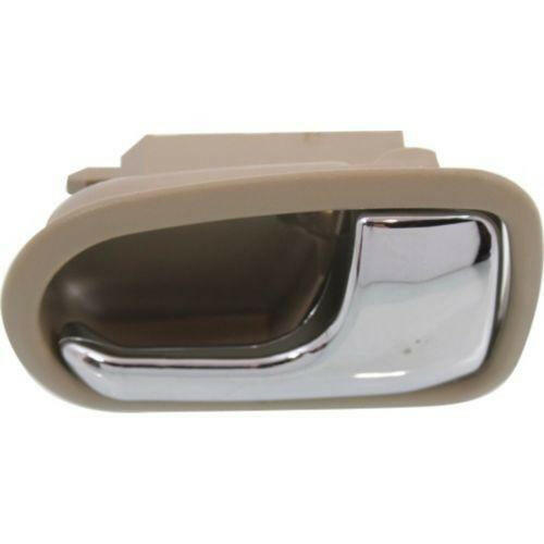1993-1997 Mazda 626 Front Door Handle RH, Inside, Chrome + Beige (=rear).