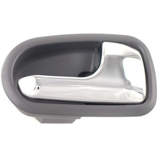1995-2003 Mazda Protege Front Door Handle RH, Inside, Chrome + Gray - Classic 2 Current Fabrication