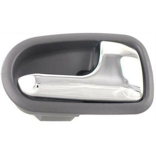 1993-1997 Mazda 626 Front Door Handle RH, Inside, Chrome + Gray (=rear).