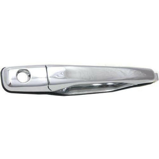 2002-2007 Mitsubishi Lancer Front Door Handle RH, Outside, All Chrome, w/Keyhole.