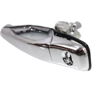 2002-2007 Mitsubishi Lancer Front Door Handle LH, Outside, All Chrome, w/Keyhole.