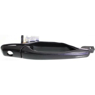 2002-2007 Mitsubishi Lancer Front Door Handle RH, Black, w/Keyhole.