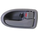 2000-2006 Mazda MPV Front Door Handle RH, Inside, W/o Chrome, Gray.
