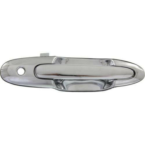 2000-2006 Mazda MPV Front Door Handle RH, Outside, All Chrome, W/ Keyhole.