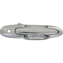 2000-2006 Mazda MPV Front Door Handle RH, Outside, All Chrome, W/ Keyhole.