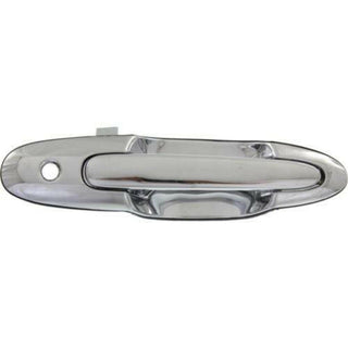 2000-2006 Mazda MPV Front Door Handle RH, Outside, All Chrome, W/ Keyhole.