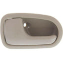 1993-1997 Mazda 626 Front Door Handle LH, Inside, Beige, Plastic (=rear).