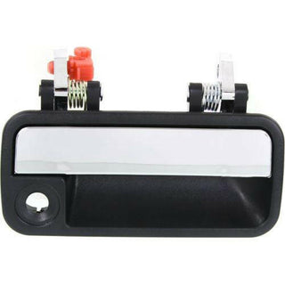 1988-1992 Mazda 626 Front Door Handle RH, Chrome Lever+black Hsg..