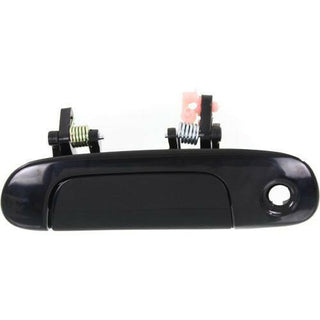 1999-2003 Mazda Protege Front Door Handle LH, Outside, Smooth Black.