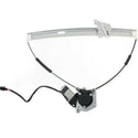 2001-2006 Mazda Tribute Front Window Regulator LH, Power, With Motor.