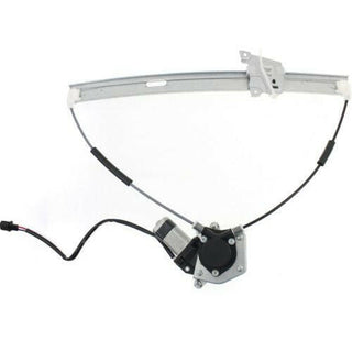 2001-2006 Mazda Tribute Front Window Regulator LH, Power, With Motor.