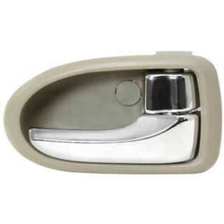 2000-2006 Mazda MPV Front Door Handle RH Lever/Beige Bezel, w/Chrome.