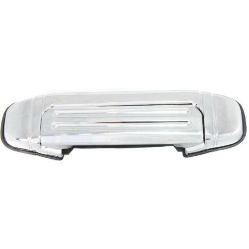 1998-2000 Mitsubishi Montero Rear Door Handle RH, Outside, All Chrome, w/o Keyhole.