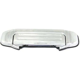 1992-1997 Mitsubishi Montero Rear Door Handle RH, Outside, All Chrome, w/o Keyhole.