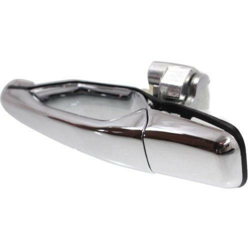 2003-2006 Mitsubishi Outlander Rear Door Handle LH, All Chrome, w/o Keyhole.