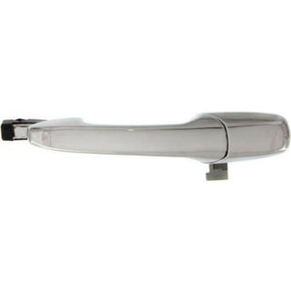2006-2010 Mazda 5 Rear Door Handle LH, Outsude, All Chrome, W/o Keyhole.