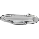 2000-2006 Mazda MPV Rear Door Handle RH, Outside, All Chrome, W/o Keyhole.