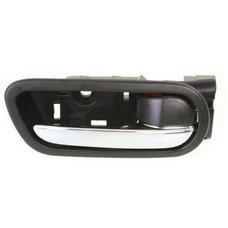 2009-2013 Mazda 6 Rear Door Handle RH, Silver Lever/Housing, w/Chrome Trim.