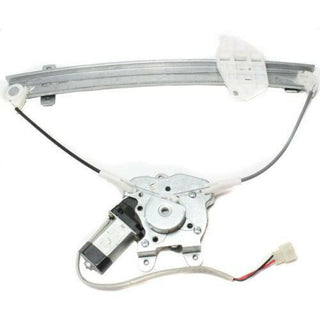 1997-2001 Mitsubishi Mirage Rear Window Regulator LH, Power, W/Motor, Sedan.