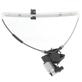 2003-2008 Mazda 6 Rear Window Regulator LH, Power, W/Motor, Sedan/HB/Wagon.