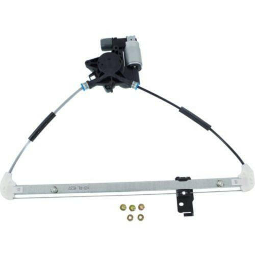 2004-2009 Mazda 3 Rear Window Regulator LH, Power, W/Motor, Hatcback/Sedan.