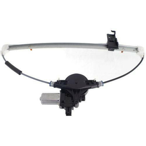 2010-2013 Mazda 3 Sport Rear Window Regulator LH, Power, W/Motor, Sedan/Hatchback.