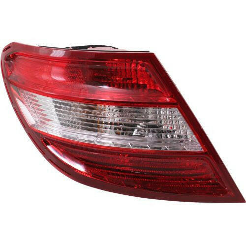 2008-2011 Mercedes-Benz C-Class Tail Lamp LH, W/o Curve Lighting.