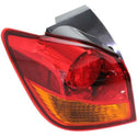 2011-2015 Mitsubishi Outlander Tail Lamp LH, Outer, Assembly.