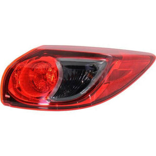 2013-2016 Mazda CX-5 Tail Lamp RH, Outer, Assembly, Bulb Type - Capa.