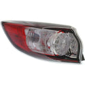 2010-2013 Mazda 3 Tail Lamp LH, Assembly, Led Type, Hatchback.