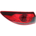 2014-2015 Mazda 6 Tail Lamp LH, Outer, Assembly - Capa.