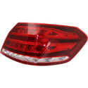 2014 Mercedes-Benz E-Class Tail Lamp RH, Outer, Assembly, Sedan.