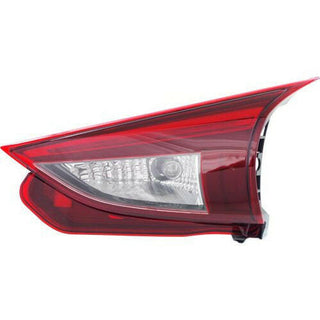 2014-2016 Mazda 3 Tail Lamp RH, Inner, Assembly, Led Type, Hatchback.
