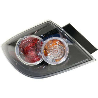 2007-2009 Mazda 3 Tail Lamp LH, Assembly, Std Type, Hatchback.