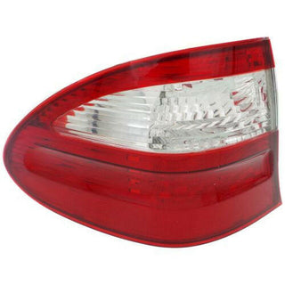2004-2006 Mercedes-Benz E-Class Tail Lamp LH, Outer, Lens/Housing, Wagon.