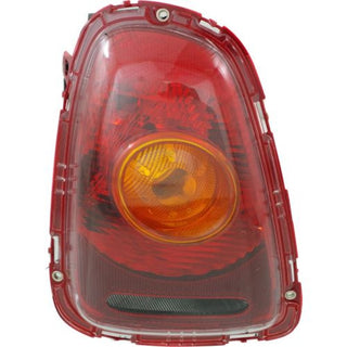 2007-2010 MINI Cooper Tail Lamp LH, Yellow Turn Signal, Hatchback/Conv. - Classic 2 Current Fabrication