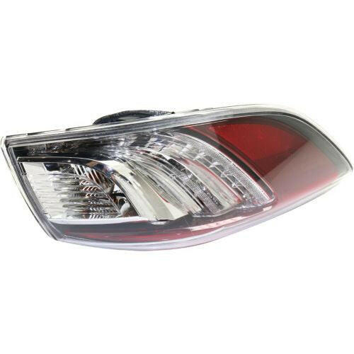 2010-2013 Mazda 3 Tail Lamp LH, Assembly, Led Type, Sedan.