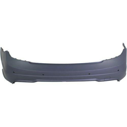 2012-2014 Mercedes Benz C350 Rear Bumper Cover, w/Sport, w/Sensor, Coupe/Sedan.