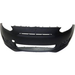 2014-2015 Mitsubishi Mirage Front Bumper Cover, Primed, w/or w/o Fog Lights-CAPA - Classic 2 Current Fabrication