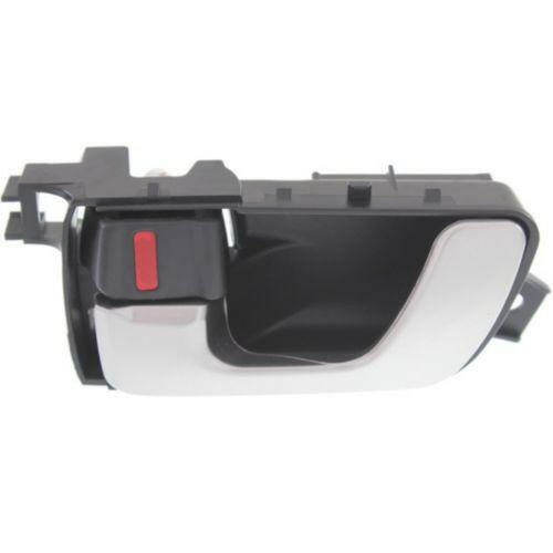 2001-2006 Mitsubishi Montero Front Door Handle LH, Silver Lever+ Knob.