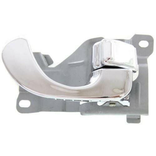 1997-2002 Mitsubishi Mirage Front Door Handle RH, All Chrome+metal.