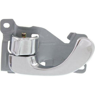 1999-2003 Mitsubishi Galant Front Door Handle LH, All Chrome+metal.