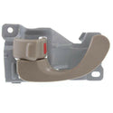 1999-2003 Mitsubishi Galant Front Door Handle LH, Inside, Beige+metal.