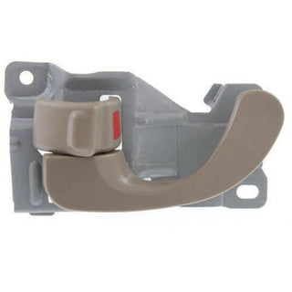 1999-2003 Mitsubishi Galant Front Door Handle LH, Inside, Beige+metal.
