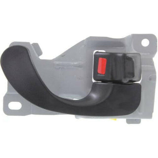 1997-2002 Mitsubishi Mirage Front Door Handle RH, Textured Black+metal.
