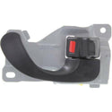 1999-2003 Mitsubishi Galant Front Door Handle RH, Textured Black+metal.