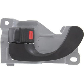 1997-2002 Mitsubishi Mirage Front Door Handle LH, Textured Black+metal.