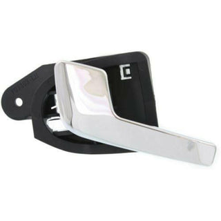 1996-2007 Ford Taurus Front Door Handle LH, Inside, Chrome Lever, Plastic.